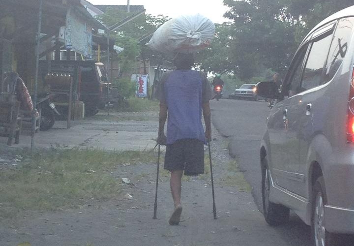 Tubuh lemah, hati yang perkasa